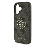 Guess 4G Big Logo dėklas iPhone 16 – rudas -- iPhone 16