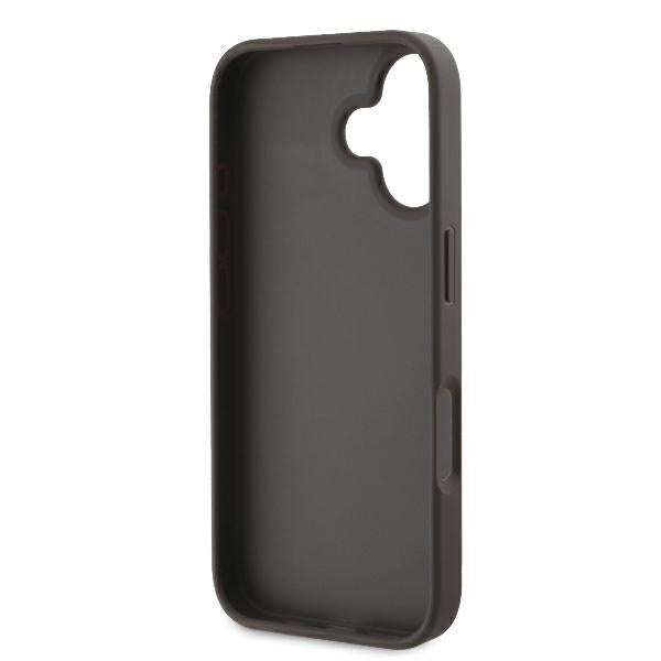 Guess 4G Big Logo dėklas iPhone 16 – rudas -- iPhone 16