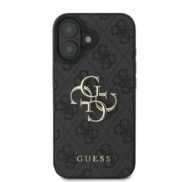 Guess 4G Big Logo dėklas iPhone 16 – Juodas -- iPhone 16