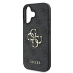 Guess 4G Big Logo dėklas iPhone 16 – Juodas -- iPhone 16