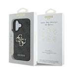 Guess 4G Big Logo dėklas iPhone 16 – Juodas -- iPhone 16