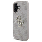 Guess 4G Big Logo dėklas iPhone 16 – Rožinis -- iPhone 16