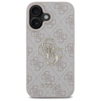 Guess 4G Big Logo dėklas iPhone 16 – Rožinis -- iPhone 16