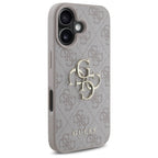Guess 4G Big Logo dėklas iPhone 16 – Rožinis -- iPhone 16