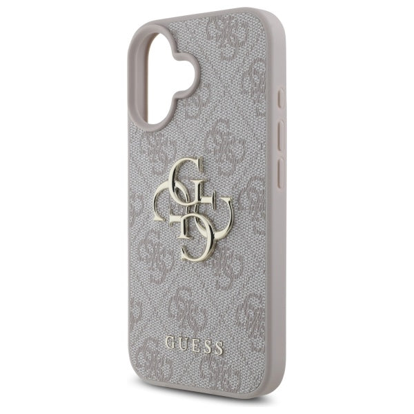 Guess 4G Big Logo dėklas iPhone 16 – Rožinis -- iPhone 16