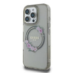 Guess MagSafe dėklas iPhone 16 Pro – juodas