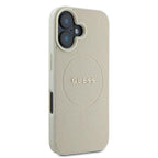 Guess MagSafe dėklas iPhone 16 – smėlio