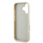 Guess MagSafe dėklas iPhone 16 – smėlio