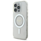 Guess MagSafe dėklas iPhone 16 Pro Max – baltas -- iPhone 16 Pro Max