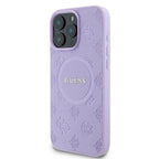Guess MagSafe dėklas iPhone 16 Pro Max – violetinis