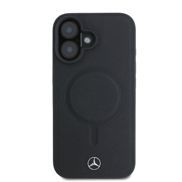 Mercedes-Benz MagSafe odinis dėklas iPhone 16 – juodas