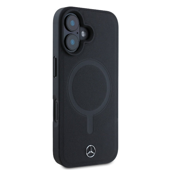Mercedes-Benz MagSafe odinis dėklas iPhone 16 – juodas