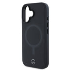 Mercedes-Benz MagSafe odinis dėklas iPhone 16 – juodas
