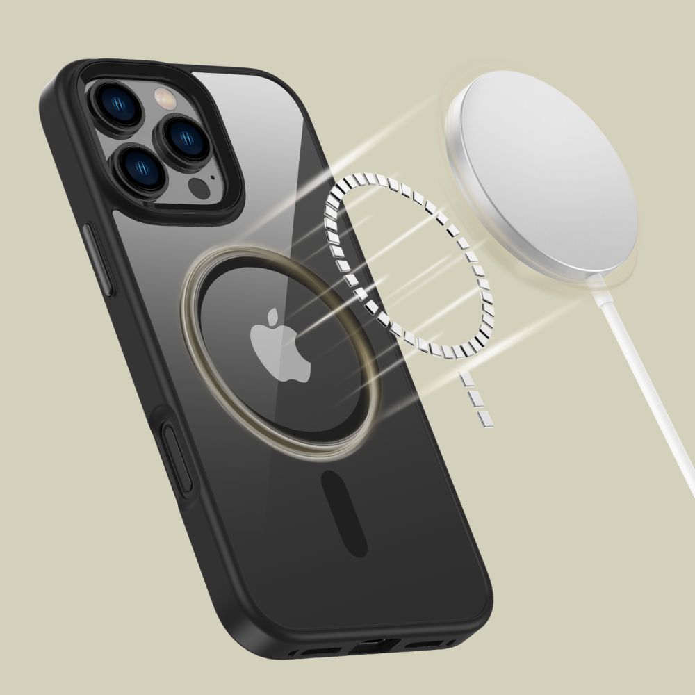 Tech-Protect MagMat MagSafe dėklas iPhone 16 Pro Max – skaidrus -- iPhone 16 Pro Max