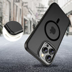 Tech-Protect MagEdge MagSafe dėklas iPhone 16 Pro – pusiau skaidrus -- iPhone 16 Pro
