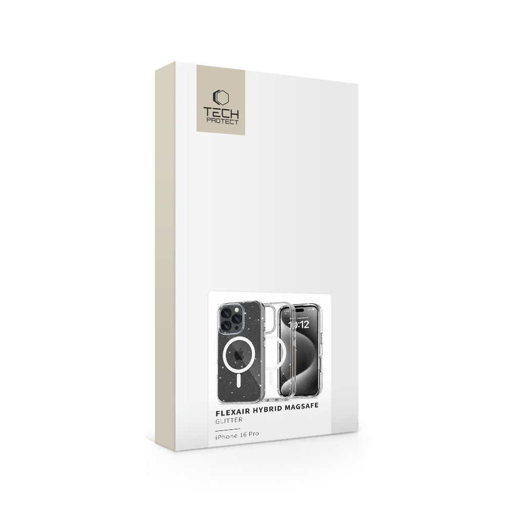 Tech-Protect MagSafe dėklas iPhone 16 Pro – skaidrus -- iPhone 16 Pro