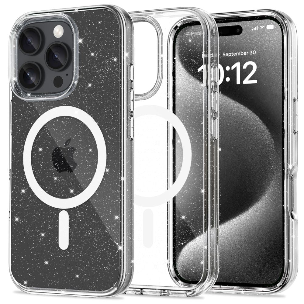 Tech-Protect FlexAir Hybrid MagSafe dėklas iPhone 16 Pro Max – skaidrus -- iPhone 16 Pro Max