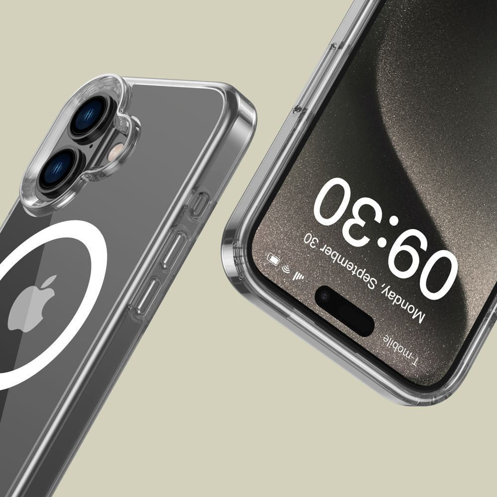 Tech-Protect FlexAir MagSafe dėklas iPhone 16 – skaidrus -- iPhone 16