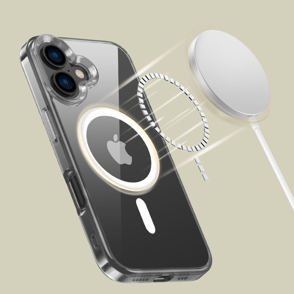 Tech-Protect FlexAir MagSafe dėklas iPhone 16 – skaidrus -- iPhone 16