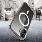 Tech-Protect Flexair MagSafe dėklas iPhone 16 Plus – skaidrus -- iPhone 16 Plus