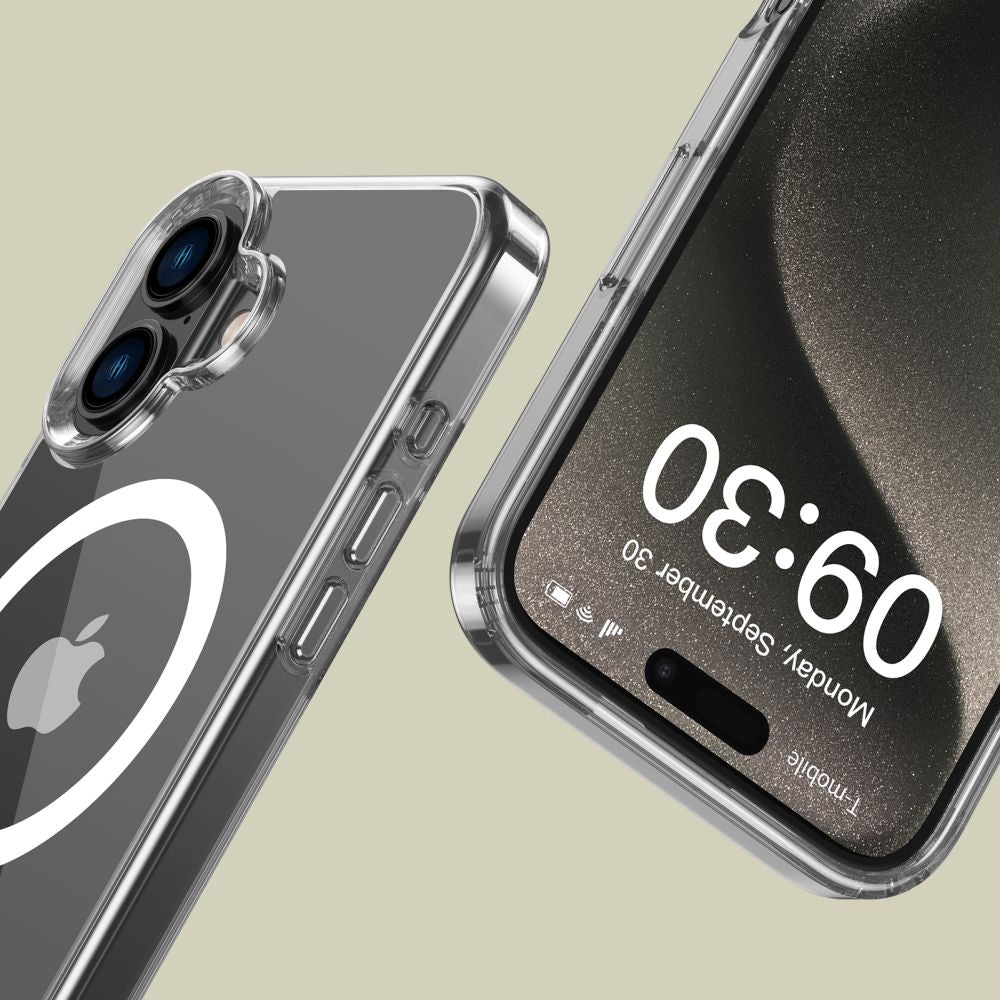 Tech-Protect Flexair MagSafe dėklas iPhone 16 Plus – skaidrus -- iPhone 16 Plus