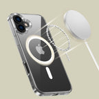 Tech-Protect Flexair MagSafe dėklas iPhone 16 Plus – skaidrus -- iPhone 16 Plus