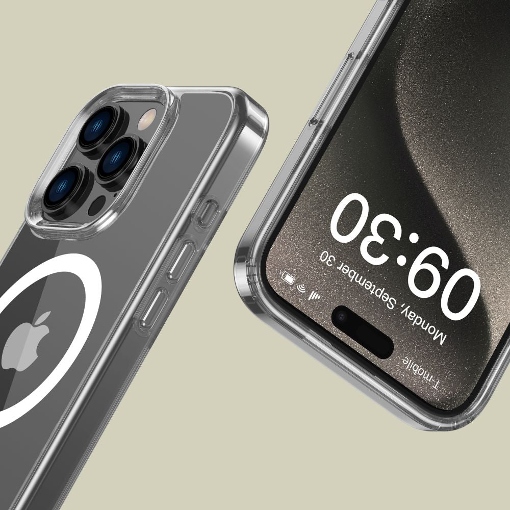 Tech-Protect MagSafe dėklas iPhone 16 Pro – skaidrus -- iPhone 16 Pro