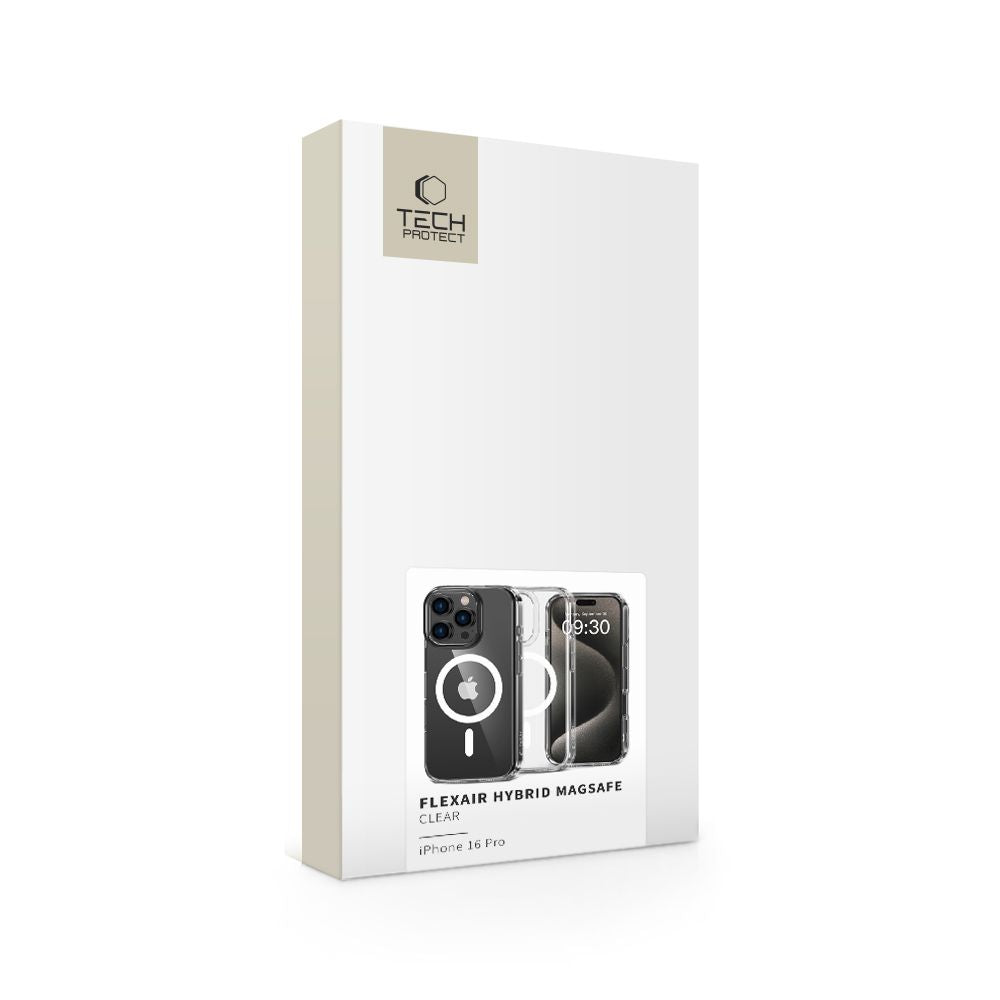 Tech-Protect MagSafe dėklas iPhone 16 Pro – skaidrus -- iPhone 16 Pro