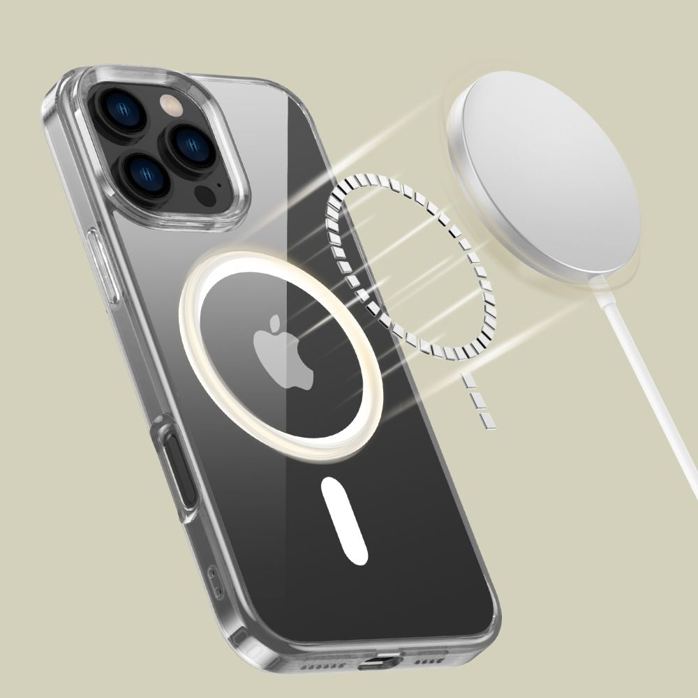 Tech-Protect FlexAir Hybrid MagSafe dėklas iPhone 16 Pro Max – skaidrus -- iPhone 16 Pro Max