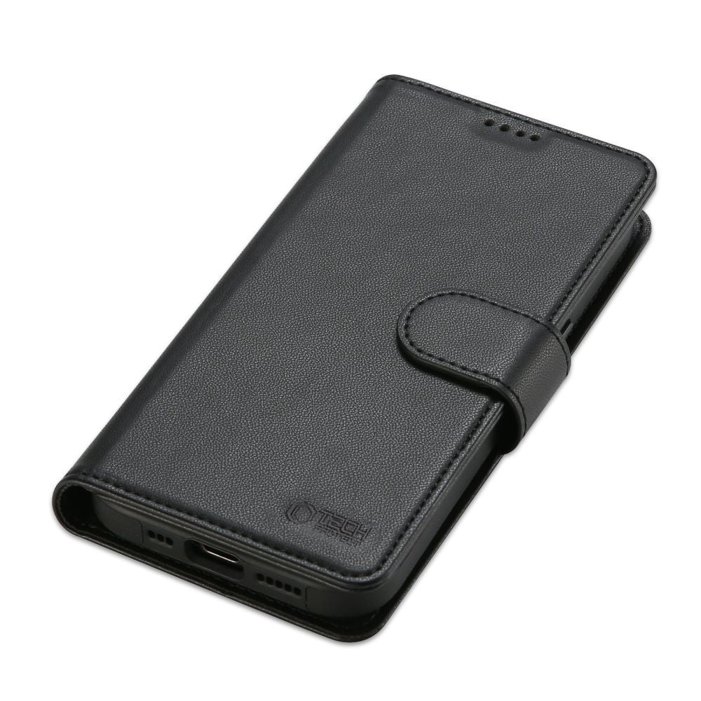 Tech-Protect Wallet MagSafe dėklas iPhone 16 – juodas -- iPhone 16