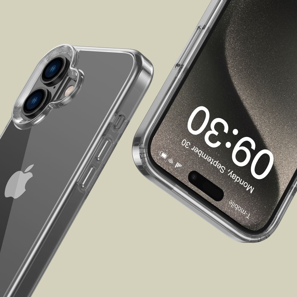 Tech-Protect FlexAir Hybrid dėklas iPhone 16 – skaidrus -- iPhone 16