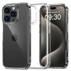 Tech-Protect FlexAir Hybrid dėklas iPhone 16 Pro Max – skaidrus -- iPhone 16 Pro Max