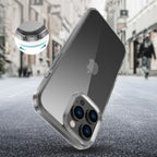 Tech-Protect FlexAir Hybrid dėklas iPhone 16 Pro Max – skaidrus -- iPhone 16 Pro Max