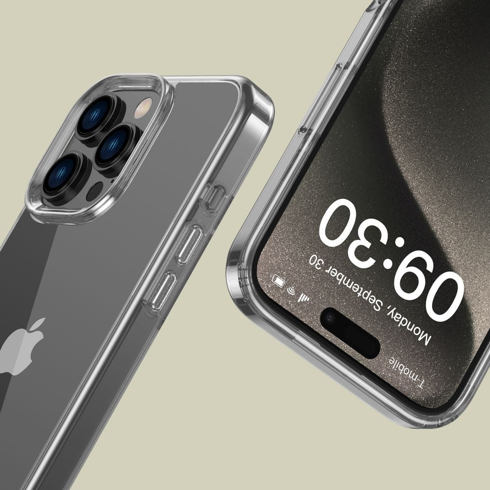 Tech-Protect FlexAir Hybrid dėklas iPhone 16 Pro Max – skaidrus -- iPhone 16 Pro Max