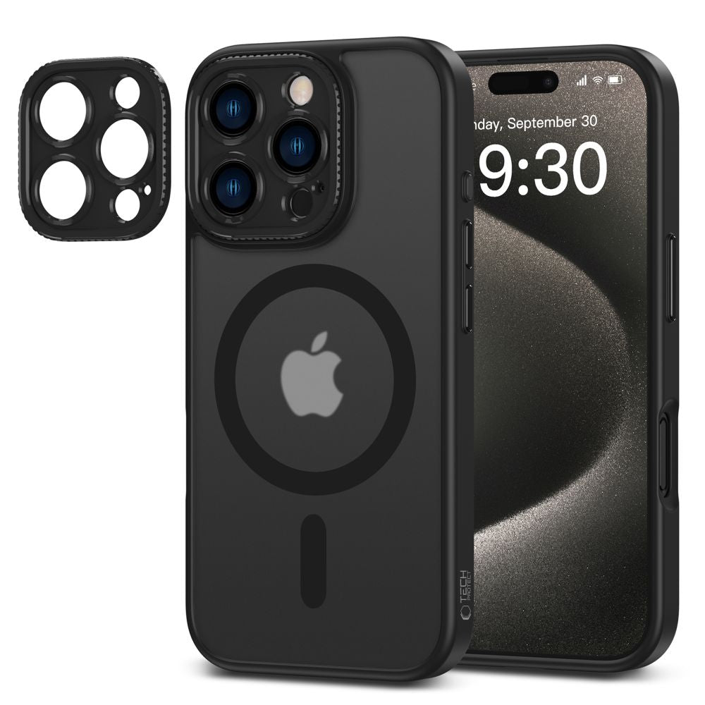 Tech-Protect MagCam MagSafe dėklas iPhone 16 Pro – skaidrus -- iPhone 16 Pro