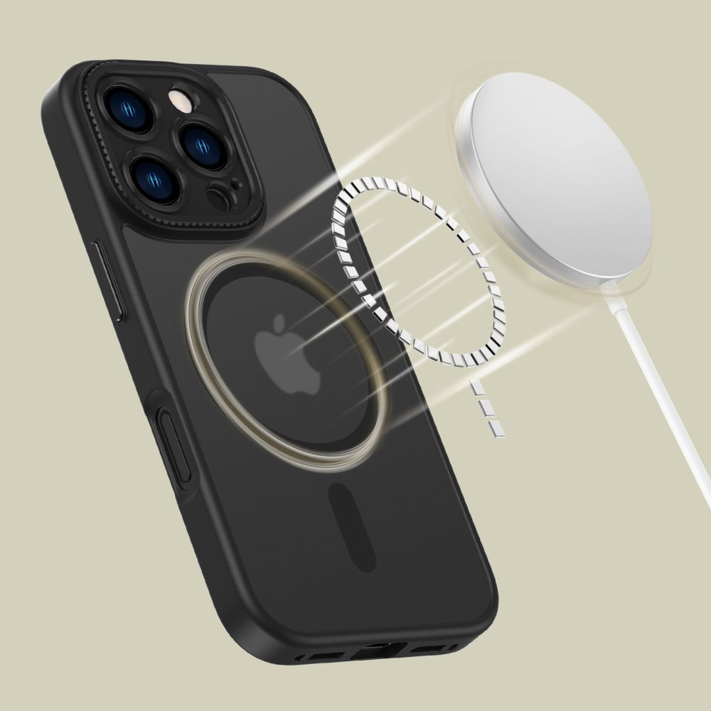 Tech-Protect MagCam MagSafe dėklas iPhone 16 Pro – skaidrus -- iPhone 16 Pro