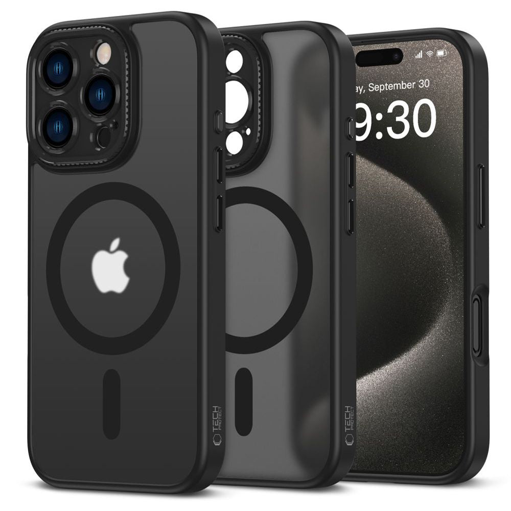Tech-Protect MagCam MagSafe dėklas iPhone 16 Pro Max – pusiau skaidrus -- iPhone 16 Pro Max