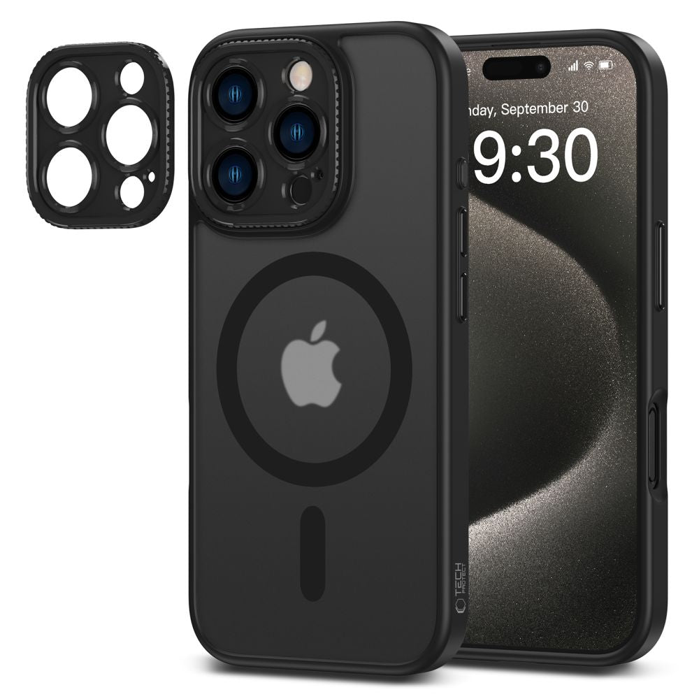 Tech-Protect MagCam MagSafe dėklas iPhone 16 Pro Max – pusiau skaidrus -- iPhone 16 Pro Max