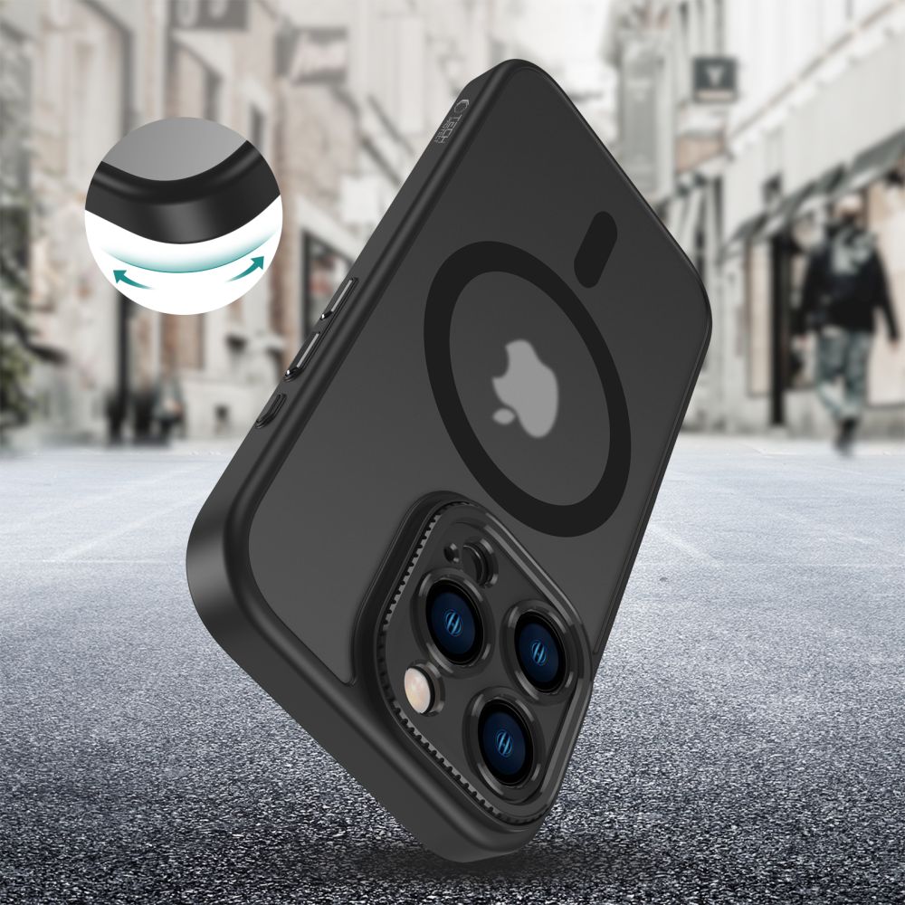 Tech-Protect MagCam MagSafe dėklas iPhone 16 Pro Max – pusiau skaidrus -- iPhone 16 Pro Max
