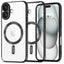 Tech-Protect MagFlex MagSafe dėklas iPhone 16 – juodas -- iPhone 16