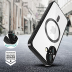Tech-Protect MagFlex MagSafe dėklas iPhone 16 – juodas -- iPhone 16