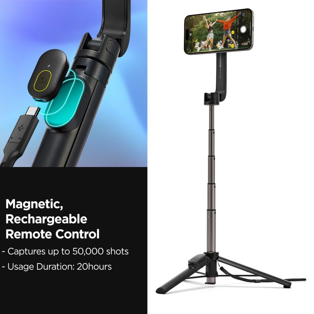 Selfie lazda Spigen S571W MagSafe Bluetooth su trikoju - juoda -- Uncategorized