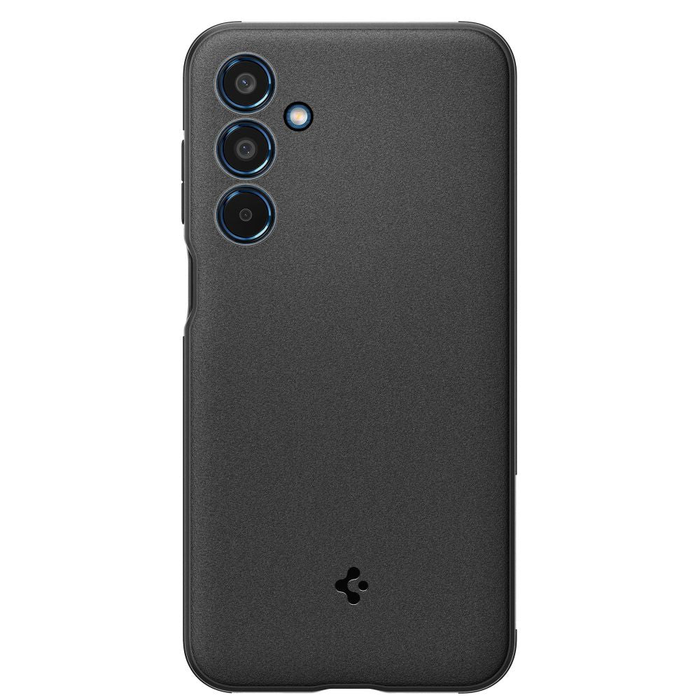 Spigen Essential SandBlast dėklas Galaxy M35 5G – juodas -- Samsung Galaxy M35 5G