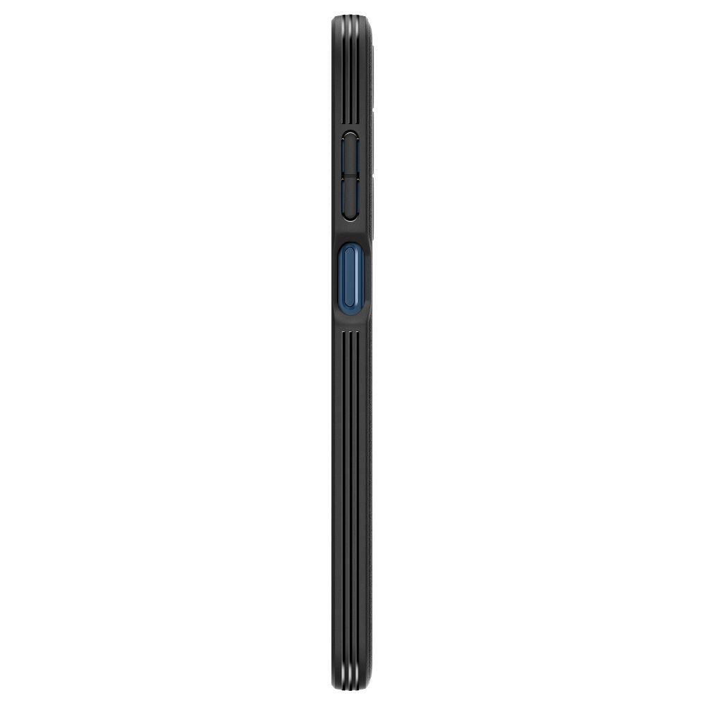 Spigen Essential SandBlast dėklas Galaxy M35 5G – juodas -- Samsung Galaxy M35 5G