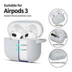 Tech-Protect silikoninis dėklas AirPods 3 – pilkas -- AirPods 3