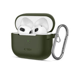 Tech-Protect silikoninis dėklas su kabliuku AirPods 3 – žalias -- AirPods 3