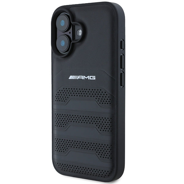 AMG odinis dėklas iPhone 16 6.1 – juodas