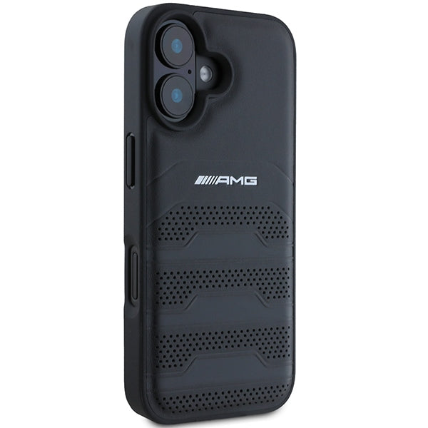 AMG odinis dėklas iPhone 16 6.1 – juodas