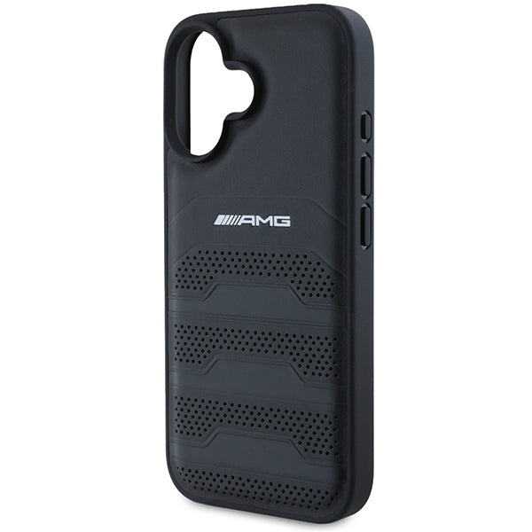 AMG odinis dėklas iPhone 16 6.1 – juodas