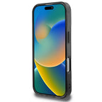 BMW Motorsport IML Random Stripes dėklas iPhone 16 Pro – juodas
